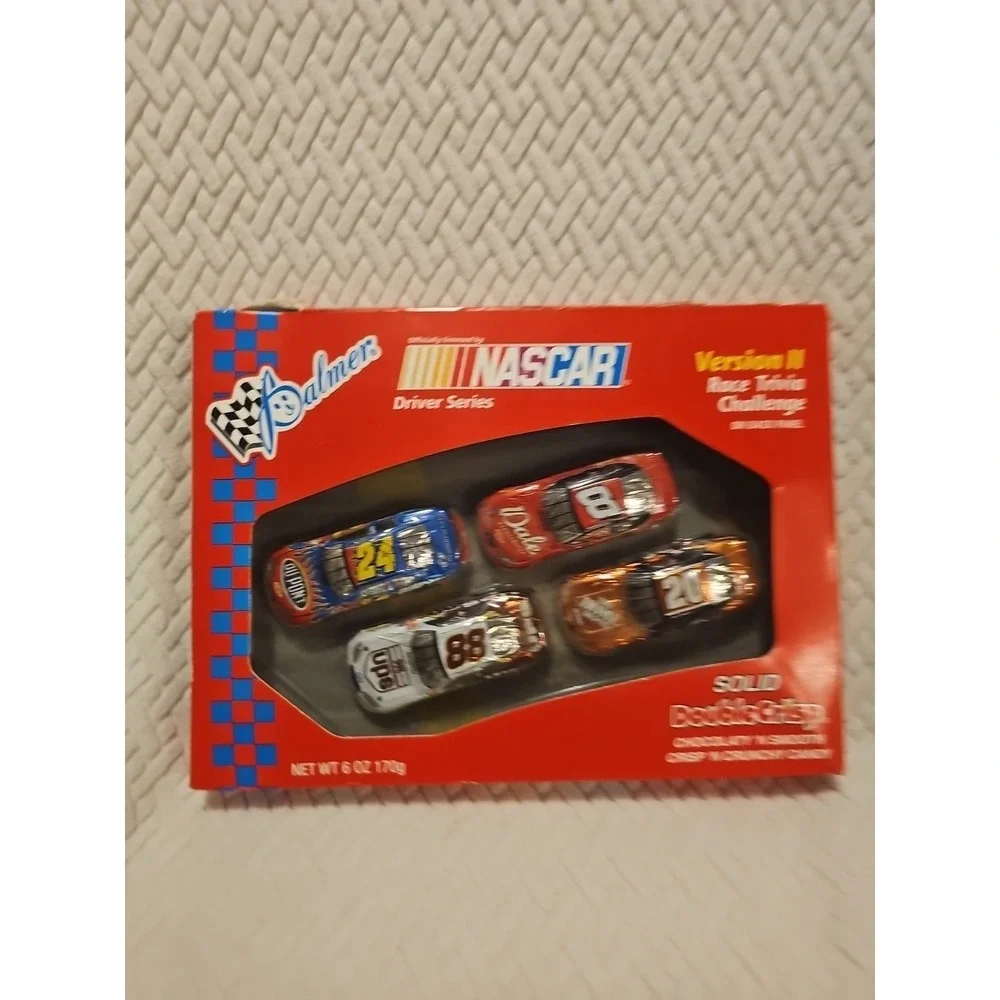 2005 Palmer's Nascar Drivers Series Solid Double Crisp Chocolate‎ Wrapped Cars